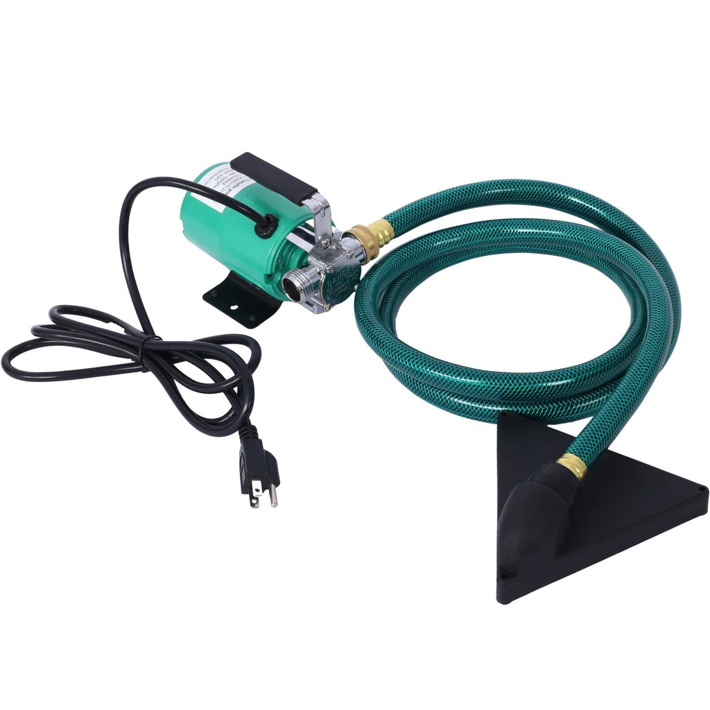 330 GPH Utility Pump with 6-Foot Hose Kit for Garden, Pool, Hot Tub, Rain Barrel