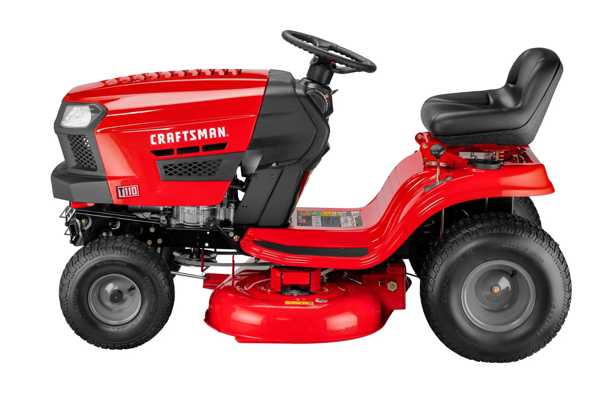 Craftsman T110 Riding Lawn Mower 106.7cm