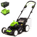Greenworks LM2138S Cordless Mower Kit 53.3cm 80V 4.0Ah