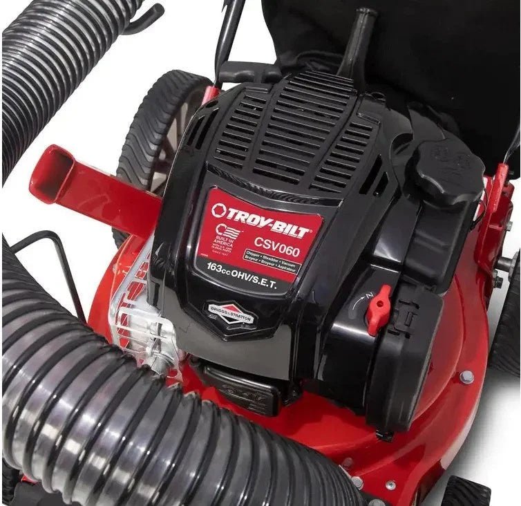 Troy-Bilt 24" Gas Chipper Shredder Vacuum – 3-in-1 Yard Cleanup Machine