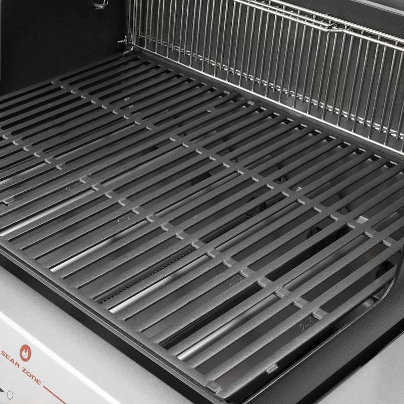 Nexgrill 4-Burner Propane GAS Grill in Black with Side Burner and Stainless Steel Main Lid
