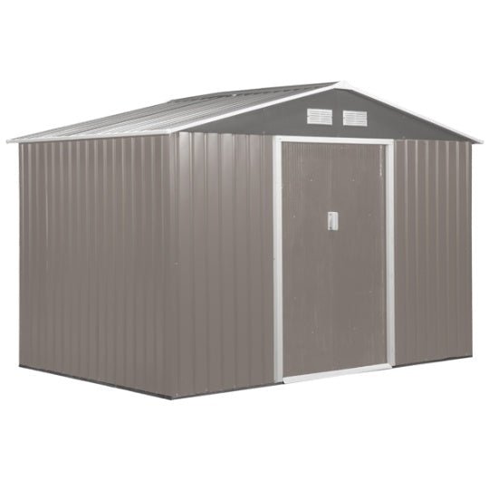Large Outdoor Garden Storage Shed with Lockable Double Doors
