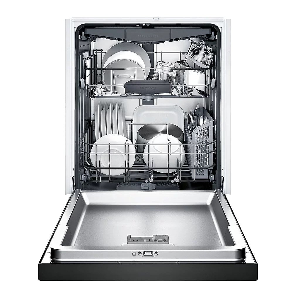 Bosch 300 Series Top Control 24-in Built-in Dishwasher ENERGY STAR SHS843AF5N