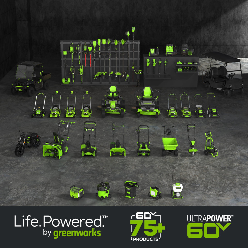 Greenworks MO60L516 Cordless Mower Kit 53.3cm 60V 5.0Ah