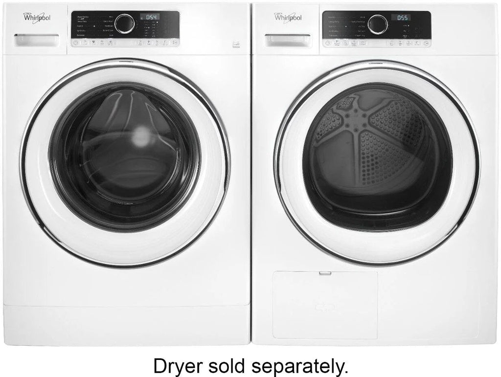 Whirlpool – 2.3 Cu. Ft. High Efficiency Stackable Front Load Washer with Detergent Dosing Aid – White