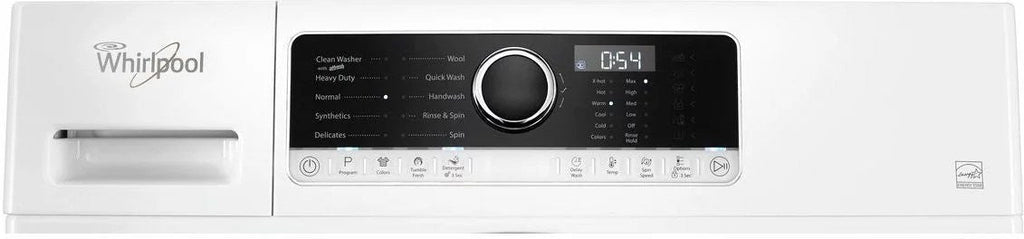 Whirlpool – 2.3 Cu. Ft. High Efficiency Stackable Front Load Washer with Detergent Dosing Aid – White