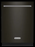 KitchenAid – Top Control Built-In Dishwasher with Stainless Steel Tub, FreeFlex Third Rack, 44dBA – Black stainless steel