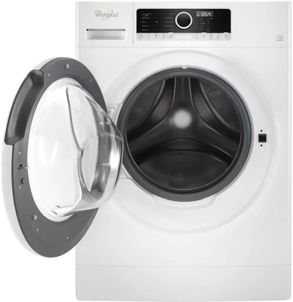 Whirlpool – 1.9 Cu. Ft. High Efficiency Stackable Front-Load Washer with Detergent Dosing Aid – White