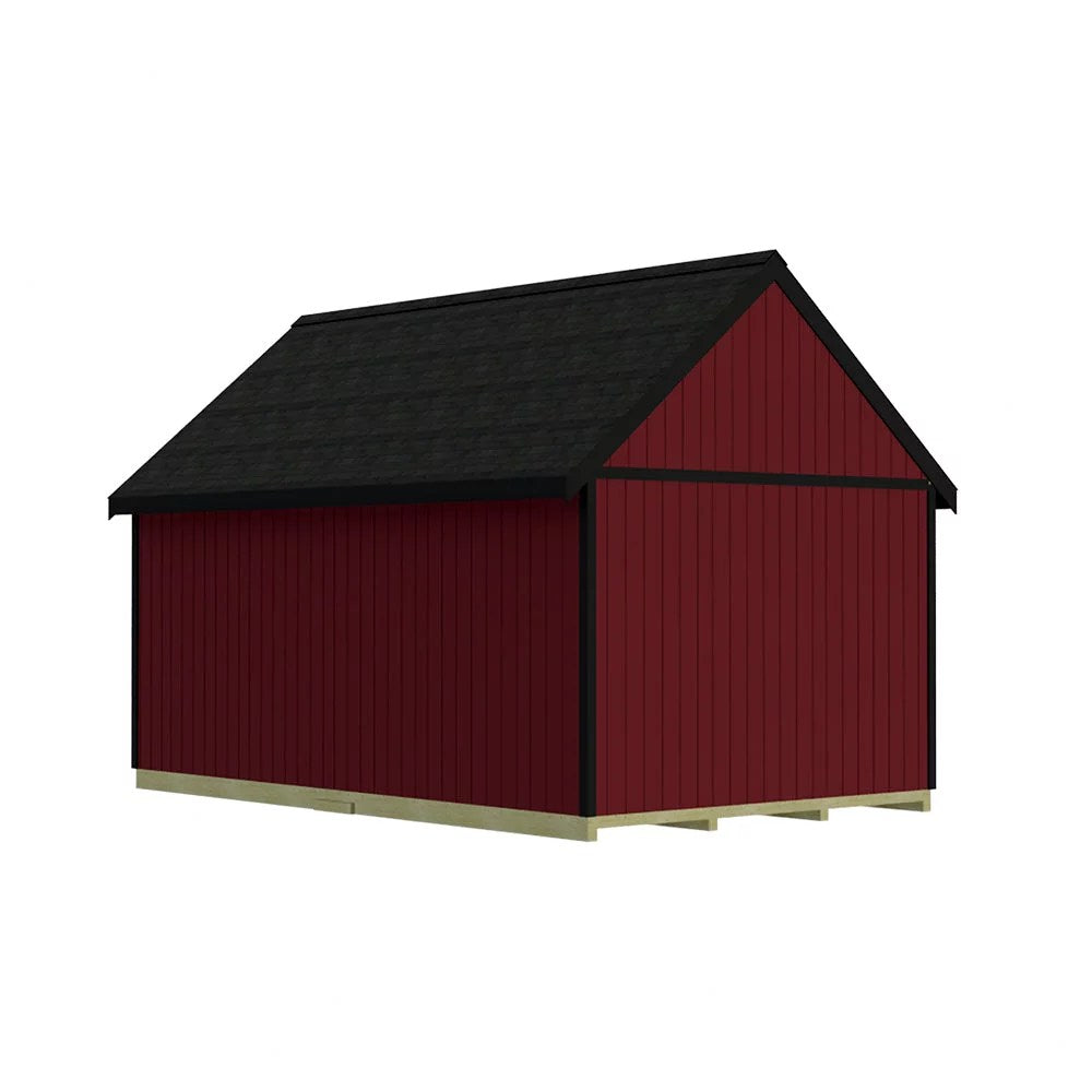 Best barns Hampton 12×16 Wood Storage Shed Kit  Installation Included
