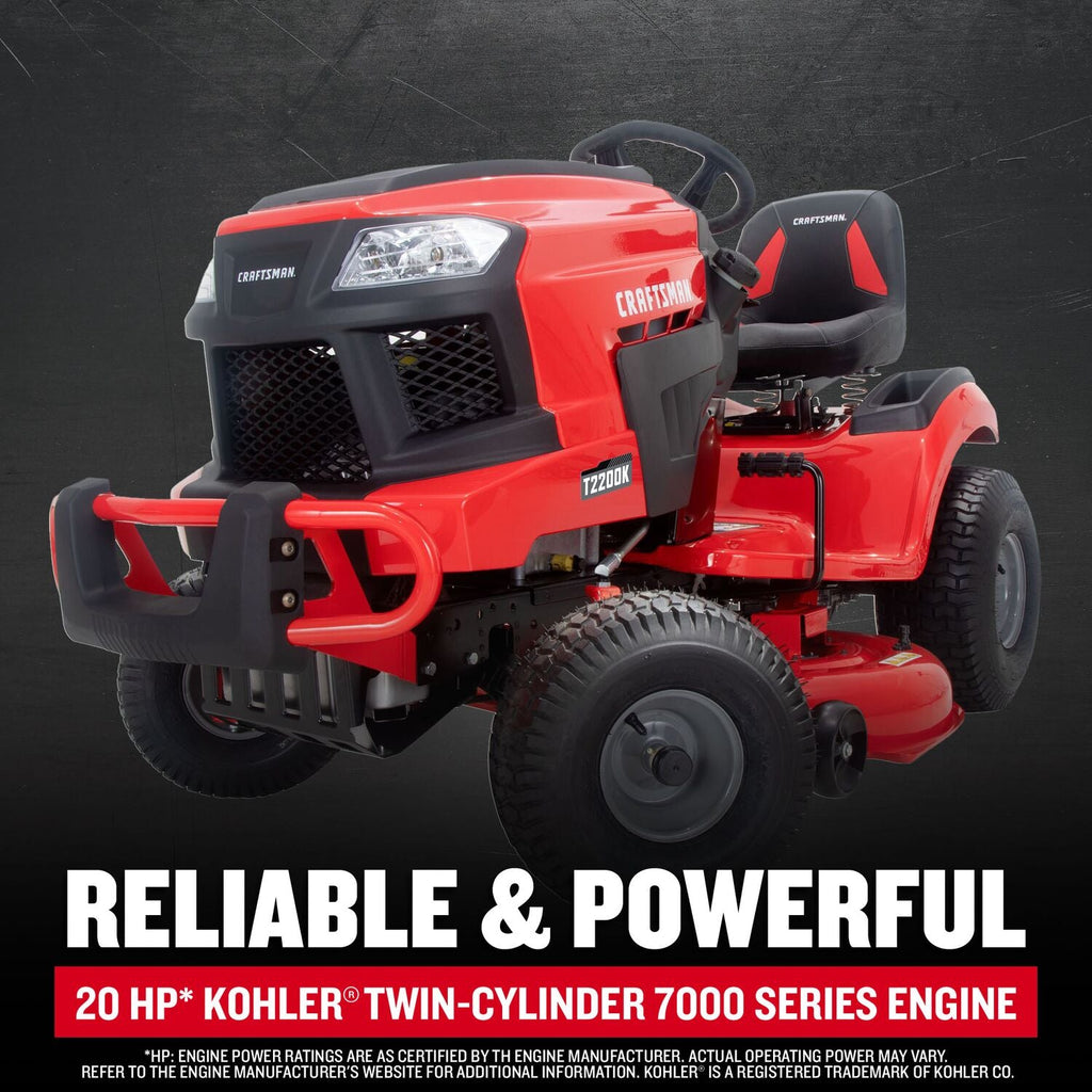 CRAFTSMAN CM13APA9ZSA93 Turn Tight Gas Lawn Tractor