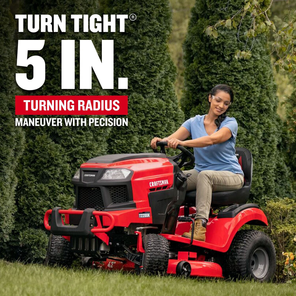CRAFTSMAN CM13APA9ZSA93 Turn Tight Gas Lawn Tractor
