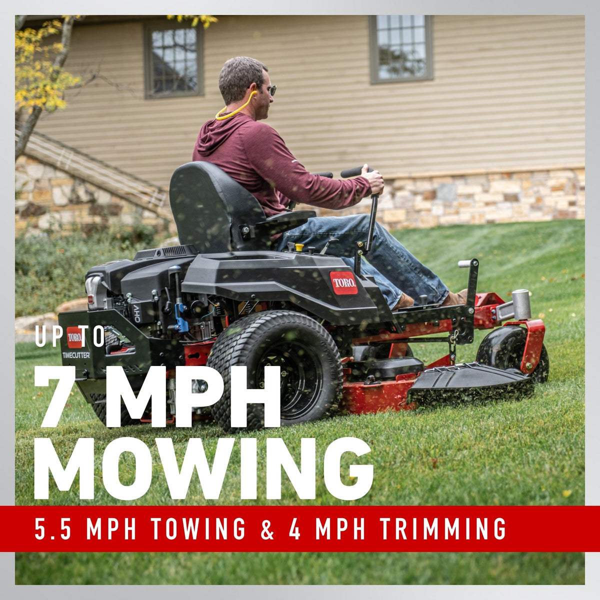 Toro 77401 TimeCutter Gas Zero-Turn Riding Lawn Mower 106.7cm