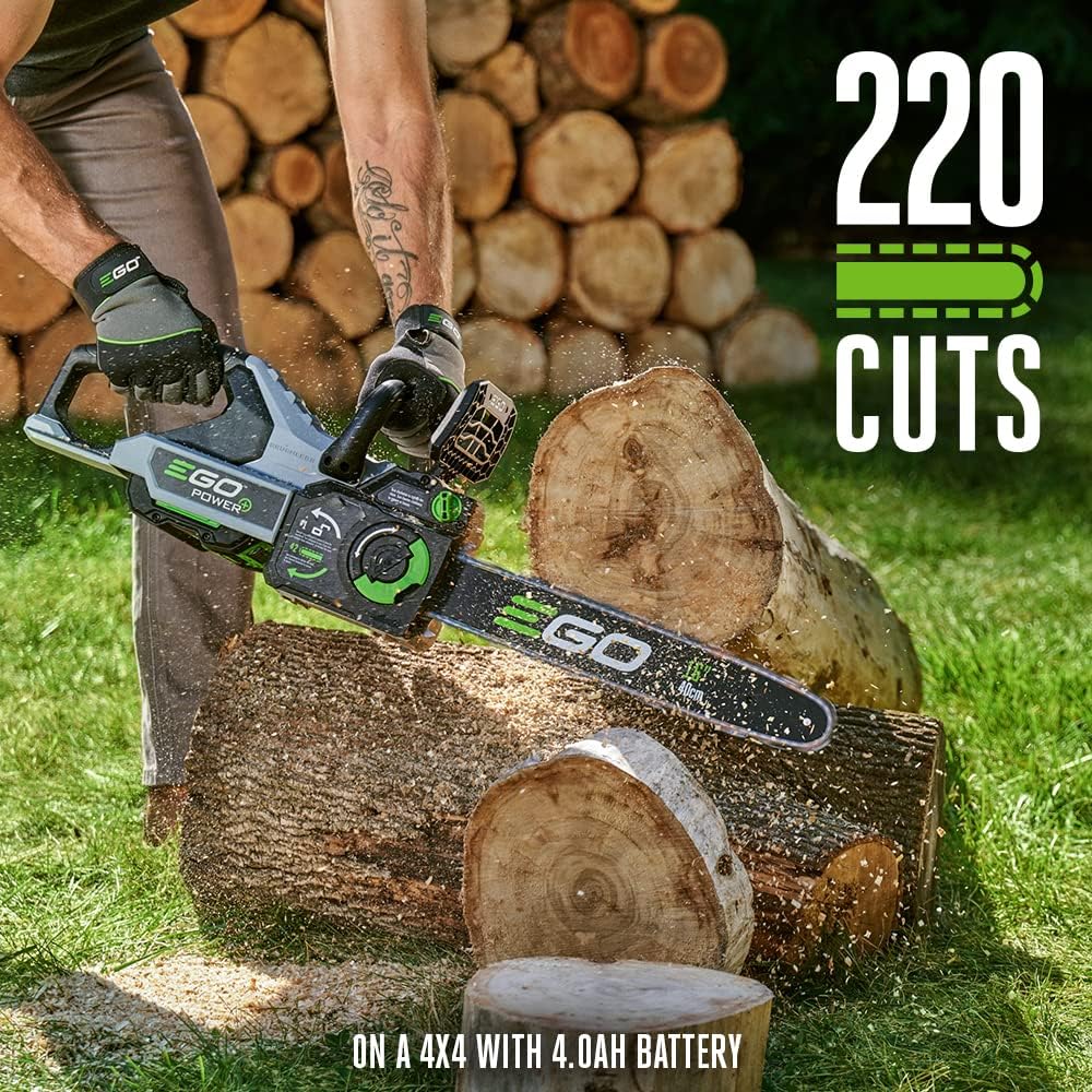 EGO POWER+ CS1613 Cordless Chainsaw Brushless 40.6cm 56V 4.0Ah