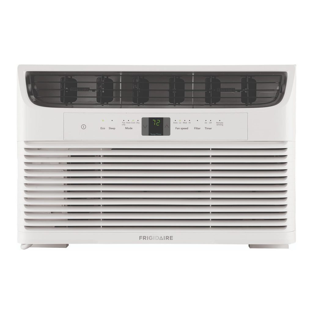 6,000 BTU Window Air Conditioner with Remote Control, Cools Up to 250 Sq. Ft., Quiet Operation, Eco Mode