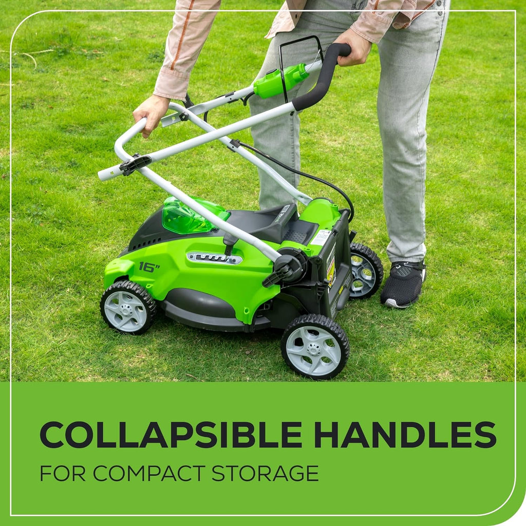 Greenworks LM1604 Cordless Mower Kit 40.6cm 40V