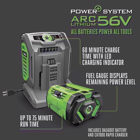 EGO POWER+ LM2156SP Self-Propelled Lawn Mower Kit 53.3cm 10.0Ah