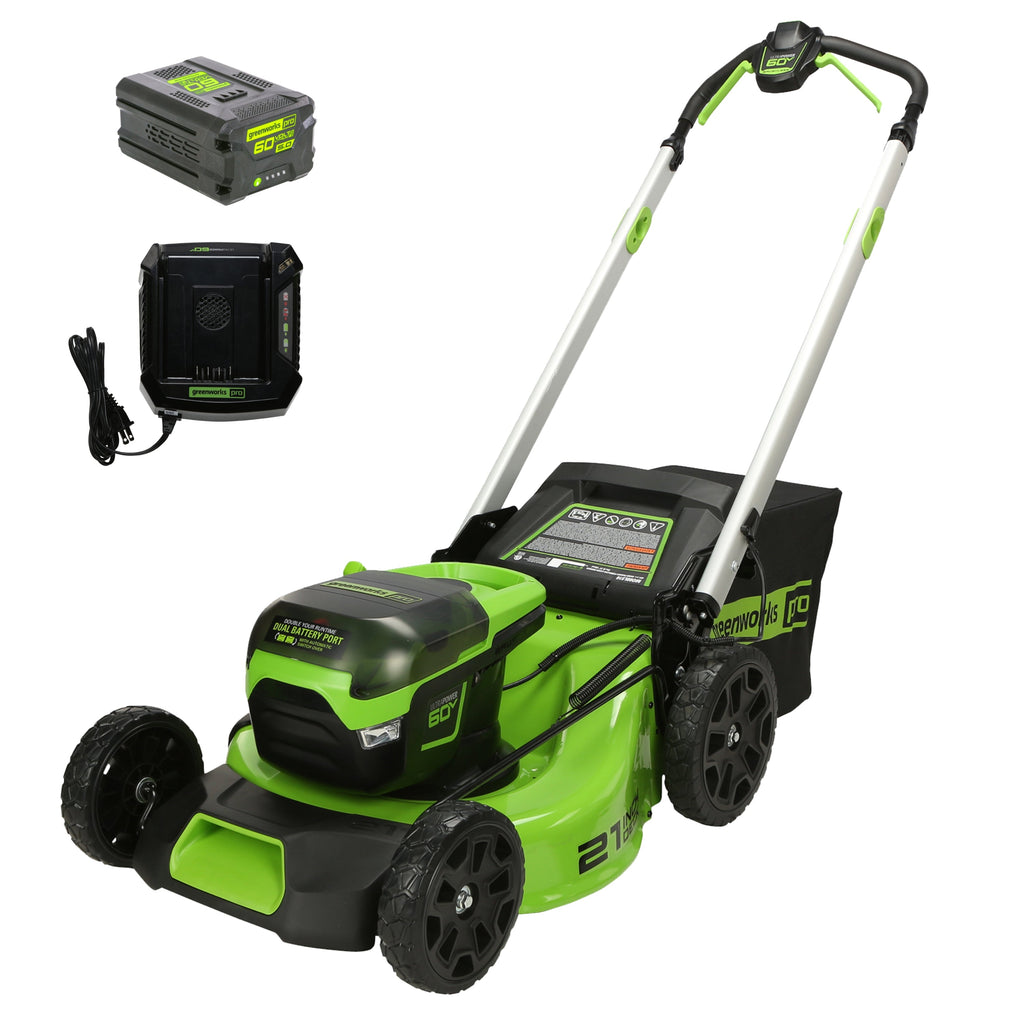 Greenworks MO60L516 Cordless Mower Kit 53.3cm 60V 5.0Ah