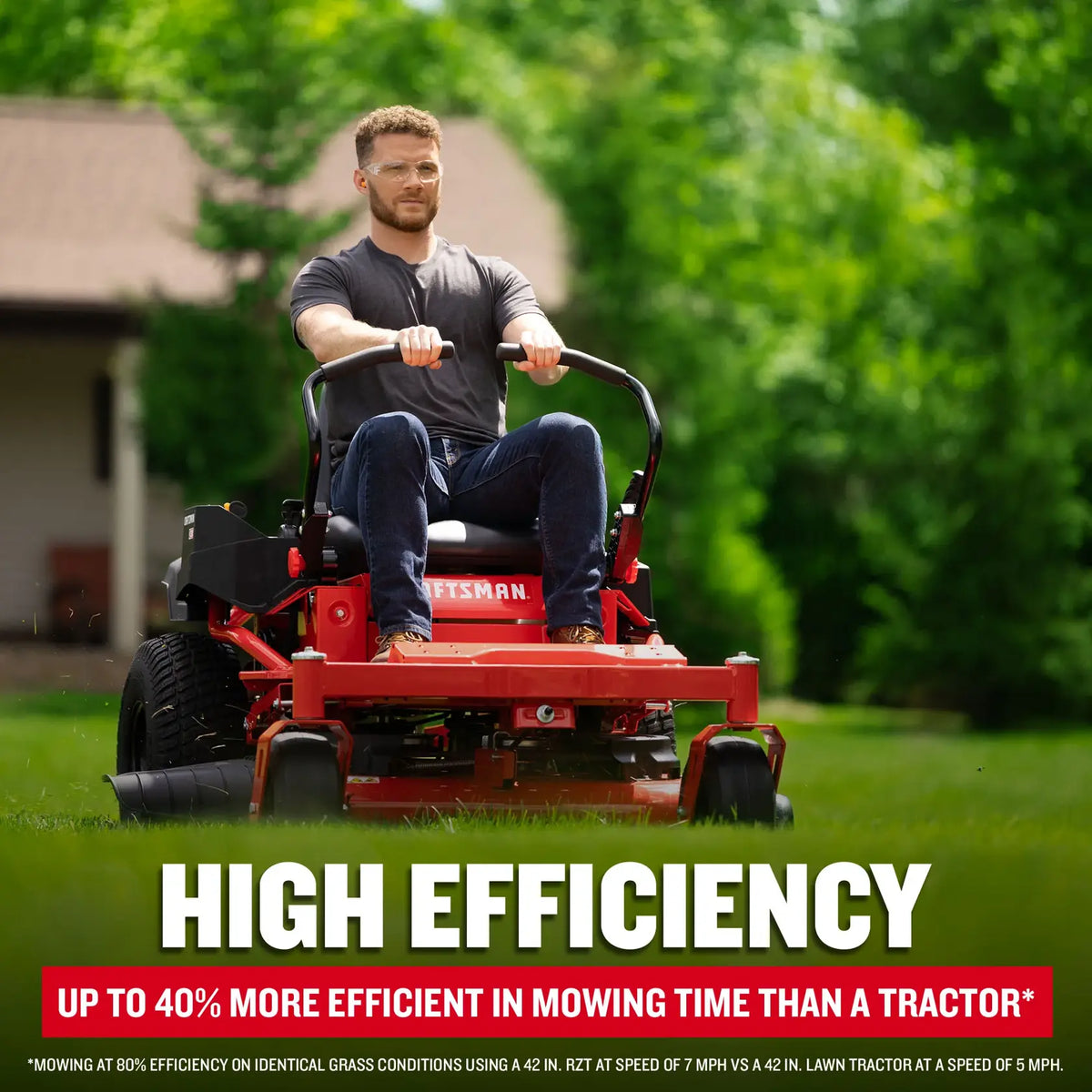 CRAFTSMAN Z3200 Gas Zero-Turn Riding Lawn Mower 106.7cm