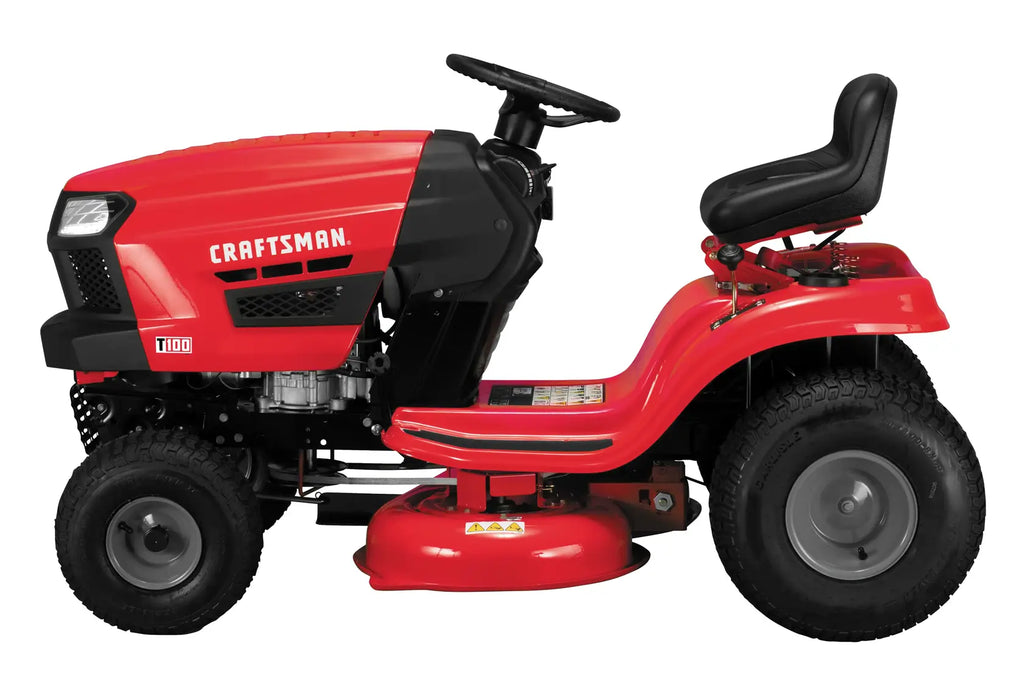 CRAFTSMAN T100 Gear Drive Riding Lawn Mower 91.4cm