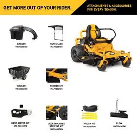 Ultima ZT1 50 in. Fabricated Deck 25HP V-Twin Kohler 7000 Series Engine Dual Hydro Drive Gas Zero Turn Riding Lawn Mower