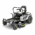 Ego lawn mower on a white background