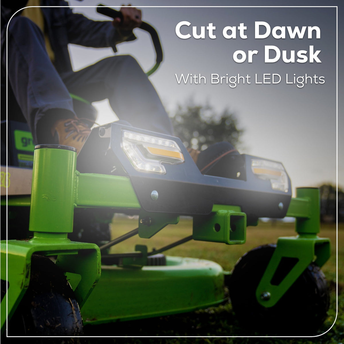 Greenworks 7409302 Crossover-Z Zero Turn Riding Mower 106.7cm