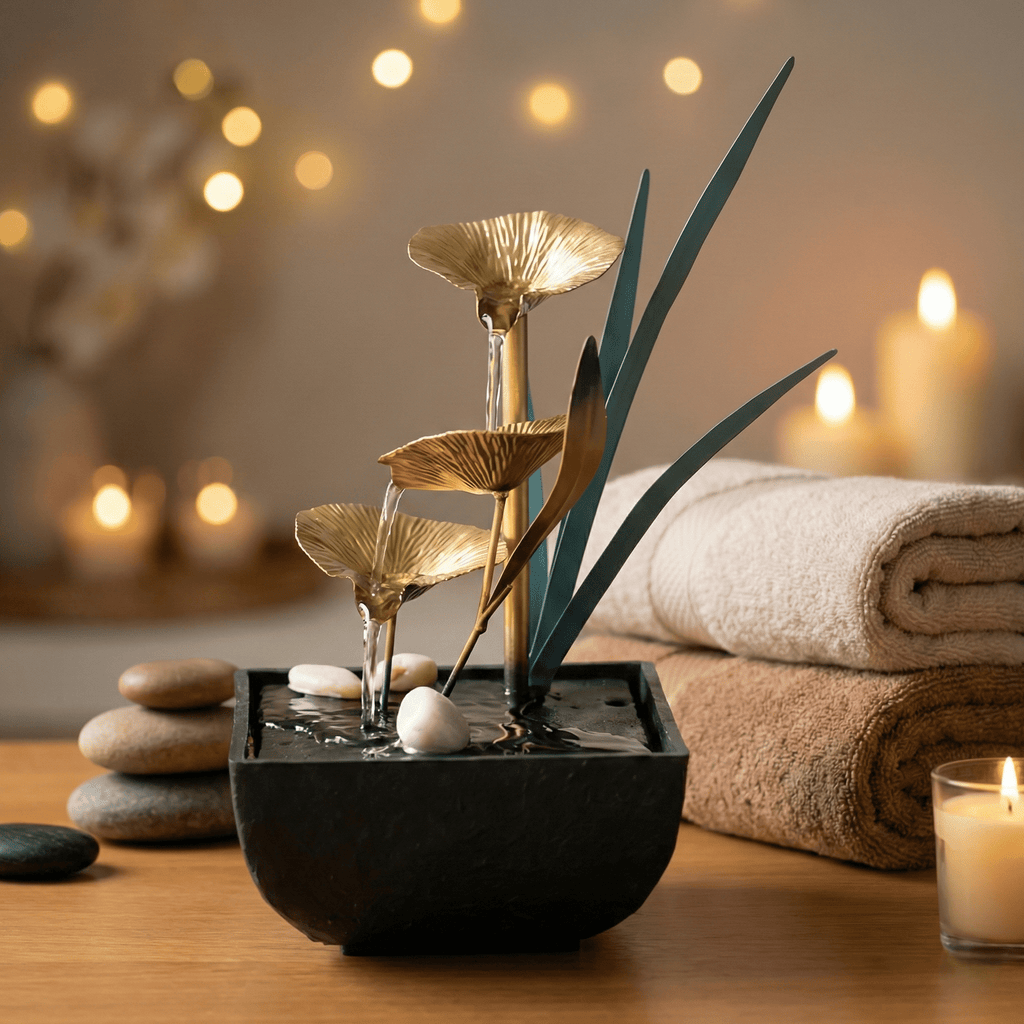 Bonsai Tabletop Humidifier – Rockery Fountain Decor