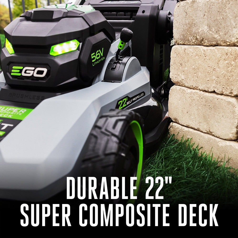 EGO POWER LM2206SP+ Cordless Mower Kit 55.9cm 56V 10.0Ah