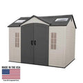 Lifetime Outdoor Storage Shed 10 ft x 8 ft – Installation Included