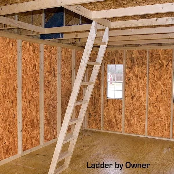 Best barns Hampton 12×16 Wood Storage Shed Kit  Installation Included