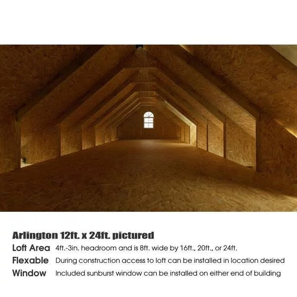 Best barns 12-ft x 20-ft Arlington with Floor Gable Engineered Storage Shed Installation Included