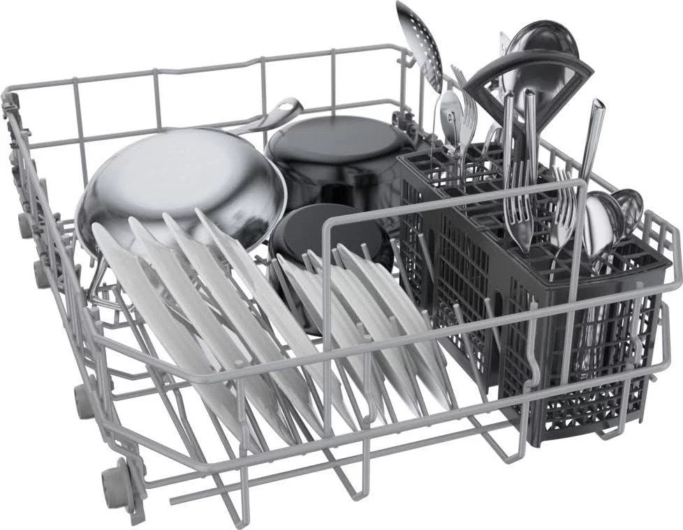 Bosch – 300 Series 18″ ADA Front Control Built-In Dishwasher with 3rd Rack