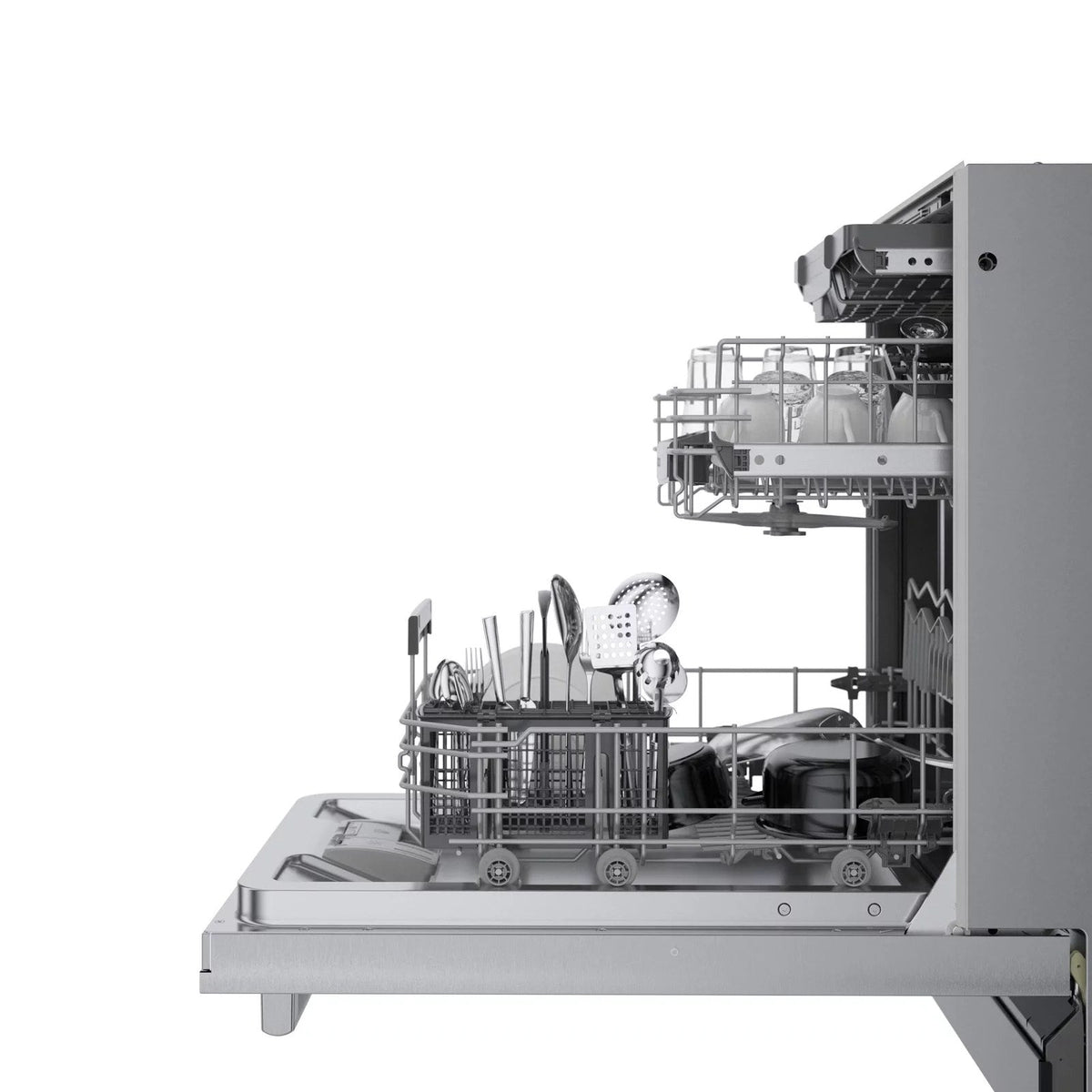 Bosch 800 Series 18″ Stainless Steel Built in Dishwasher-SPX68B55UC